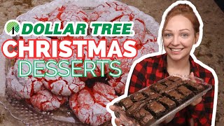 Dollar Tree Holiday Desserts [upl. by Alta]