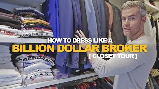 Billion Dollar Brokers Closet Tour  Ryan Serhant Vlog 94 [upl. by Sira]