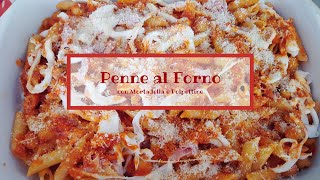 Penne al Forno con Mortadella e Polpettine [upl. by Hatnamas]