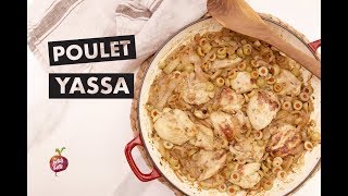 🍗POULET YASSA  Recette de poulet sénégalais à la moutarde 🍗Tuto La petite bette [upl. by Hollinger]