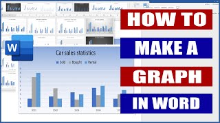 How to make a Graph in Word  Microsoft Word Tutorials [upl. by Truda]