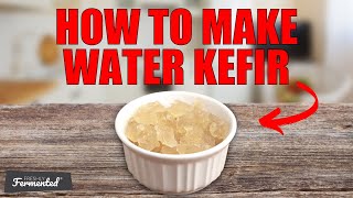 How To Make Water Kefir  Tutorial [upl. by Joly]