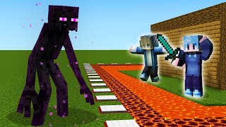 Mutant BOSSLAR VS GÜVENLİ EV  Minecraft [upl. by Alphonsine]