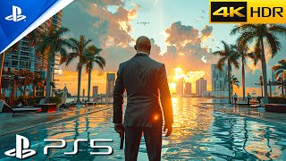 MIAMI PS5 Immersive ULTRA Realistic Graphics Gameplay 4K60FPS Hitman 2 [upl. by Iseabal600]