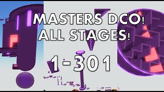 Masters Difficulty Chart Obby  ALL STAGES 1301 [upl. by Suilenroc435]