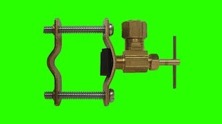 How to Install a Saddle Valve Plumbing Tutorial [upl. by Retep]