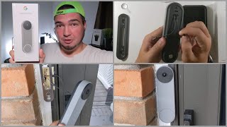 Nest Doorbell Battery Wired Setup amp Installation [upl. by Atnohs630]