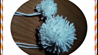 Pompon készítés fonalból négyféle módszerrel  DIY [upl. by Treble124]