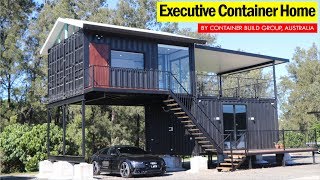 Executive Container Home by Container Build Group Australia [upl. by Niliac]