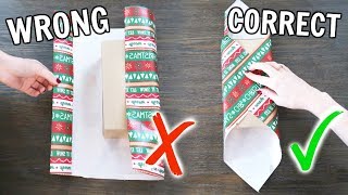 LifeChanging Gift Wrapping Hacks [upl. by Malan376]