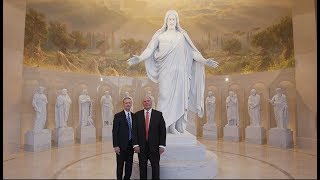 Two Apostles Lead a Virtual Tour of the Rome Italy Temple [upl. by Murage485]