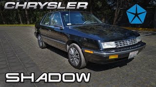 Chrysler Shadow Tipico 1990  Reseña [upl. by Daveta]