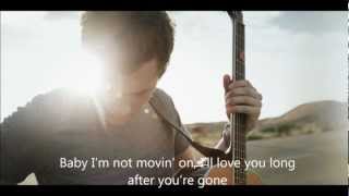 Phillip Phillips  Gone Gone Gone Lyric Video [upl. by Auerbach481]