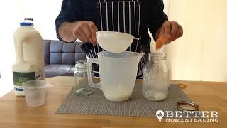 How To Make Kefir Milk 101 Part 3  Second Ferment And Beyond [upl. by Penhall]