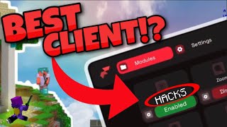 The ULTIMATE Minecraft Bedrock Client MCPE  FPS BOOST [upl. by Vahe678]