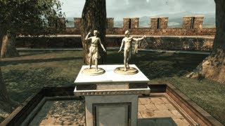 All 8 statuettes locations in Monteriggioni Villa quotAssassins Creed 2quot [upl. by Oahc]