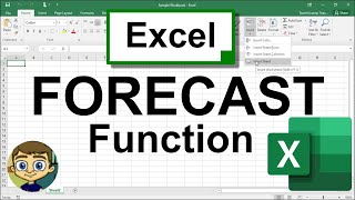 The Excel FORECAST Function [upl. by Ainala]