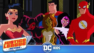 Justice League Action  Quality Time  dckids [upl. by Ellary]