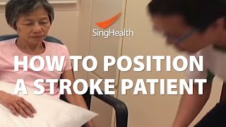 How To Position A Stroke Patient [upl. by Enaile]