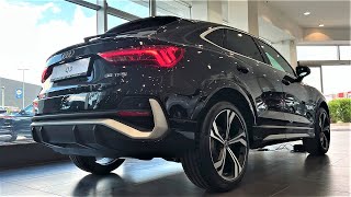 2023 Audi Q3 Sportback S line  Visual review [upl. by Airamana55]