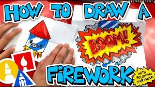 How To Draw A Firework Folding Surprise [upl. by Schechinger]