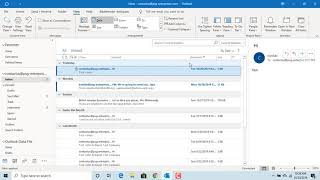 How to Change View Options in Outlook  Office 365 [upl. by Hafital822]