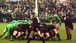 1973 Rugby Union Test Match Ireland vs New Zealand All Blacks Highlights [upl. by Keily533]