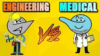 Engineering Vs Medical Students Life  Angry Prash [upl. by Salkin793]