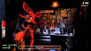 Five Nights at Freddys Gameplay and Commentary [upl. by Irrem]