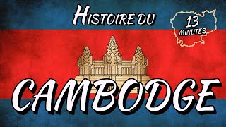 HISTOIRE DU CAMBODGE EN 13 MINUTES [upl. by Clemmy]