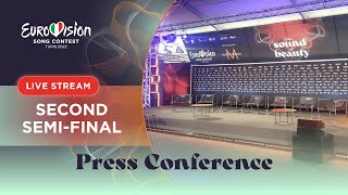 Eurovision Song Contest 2022  Second SemiFinal Qualifiers  Press Conference [upl. by Hahnke]