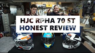 HJC RPHA 70 ST  HONEST REVIEW [upl. by Acirt]