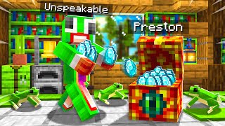 7 Ways to Steal UNSPEAKABLEs Diamonds  Minecraft [upl. by Drarig]