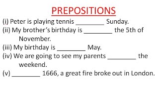 Prepositions  Fill Suitable Prepositions  Preposition for class 9 10 11 12  English Point [upl. by Horner]