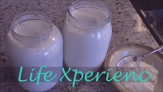 Homemade Kefir Yogurt Recipe [upl. by Etnoed]