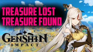 Treasure Lost Treasure Found Jade PlateGuide  Genshin Impact [upl. by Kendricks]