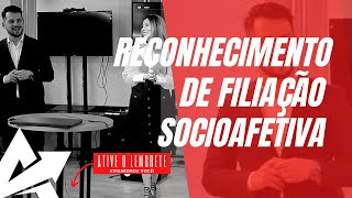 DIREITO DE FAMÍLIA Reconhecimento de filiação socioafetiva [upl. by Martella872]