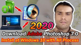 How to download and install adobe Photoshop 70 free full version 2020 BrightFutureTechnology [upl. by Annaiuq473]