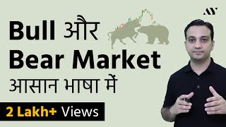 Bull Market amp Bear Market  Explained in Hindi [upl. by Charles]