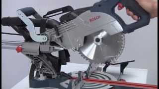 Bosch GCM 8 SJL 8quot Slide Mitre Saw [upl. by Tavia781]