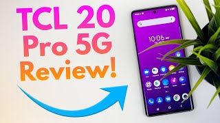 TCL 20 Pro 5G  Review New for 2021 [upl. by Maurene578]