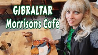 Life in Gibraltar English Breakfast at Morrisons Cafe [upl. by Namra]