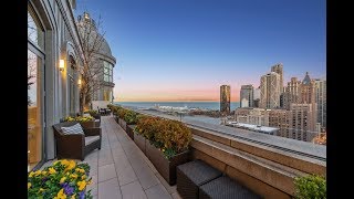 Iconic Penthouse Residence in Chicago Illinois  Sothebys International Realty [upl. by Obaza]