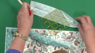 Sew Easy Quilt Binding  Corners Techniques and More [upl. by Nolek]