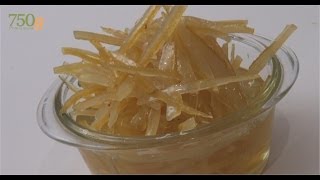 Recette de Ecorces de citron confit  750g [upl. by Lladnor468]