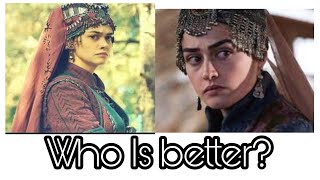 Which Kayi Hatun Are You Ilbilge Hatun VS Halime Sultan [upl. by Gnim]