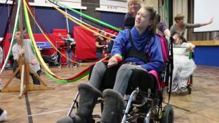 Maypole Dancing at Chailey Heritage School [upl. by Arba]