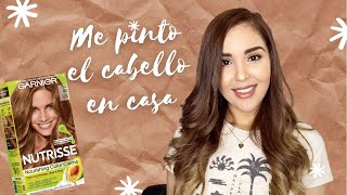 ASÍ ME PINTO EL CABELLO  TINTE DE CAJITA 👩🏻‍🎤 [upl. by Christan]