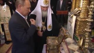 Orthodox Patriarch of Moscow Cyrils Visit to Mount Athos [upl. by Retxed]