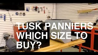 Tusk Panniers Review amp Tips [upl. by Ecal446]